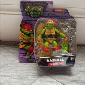 Nickelodeon Teenage Mutant Ninja Turtles Raphael Figure Packaging